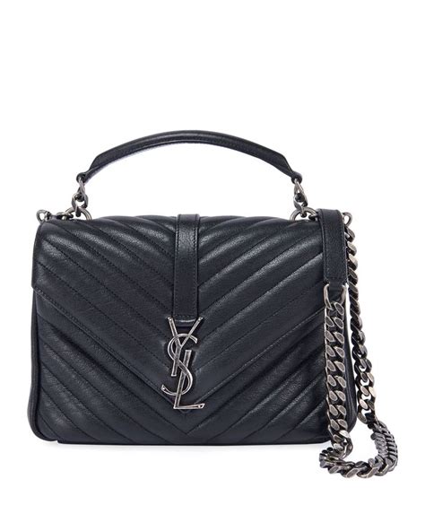 saint laurent bag silver hardware|saint laurent handbags.